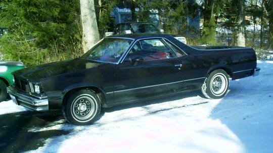 Driver's side view of my El Camino