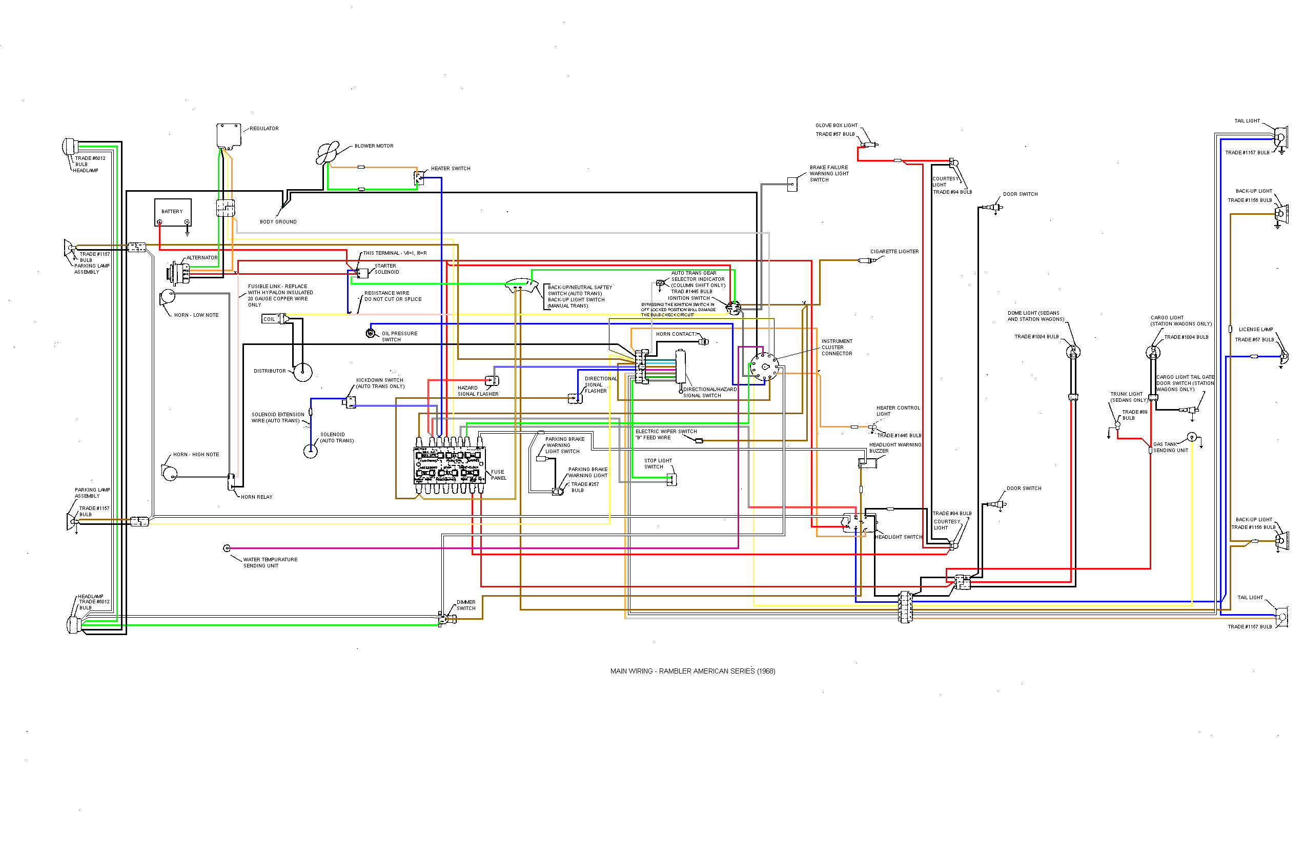 MattsOldCars.com - Technical Information chevy wiring diagrams schematics 